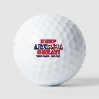 Behalt Amerika Großer Trump 2020 Golfball