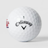 Behalt Amerika Großer Trump 2020 Golfball (Logo)