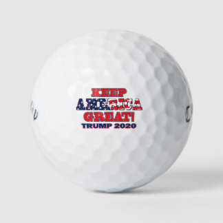 Behalt Amerika Großer Trump 2020 Golfball