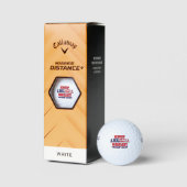 Behalt Amerika Großer Trump 2020 Golfball (Verpackungen)