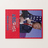 Behalt Amerika Großer Trump 2020 Puzzle (Horizontal)