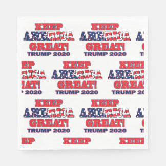 Behalt Amerika Großer Trump 2020 Serviette