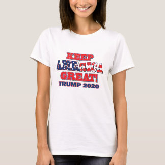 Behalt Amerika Großer Trump 2020 T-Shirt
