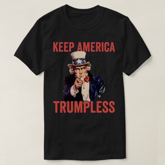 Behalt Amerika ohne Trugschluss T-Shirt (Design vorne)