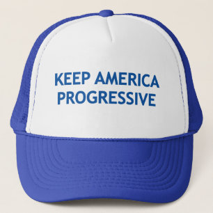 Behalt Amerika progressiv Truckerkappe