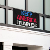 Behalt Amerika - Trumpf I Banner (Äußeres Gebäude)