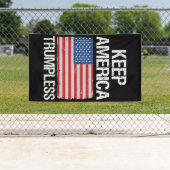 Behalt Amerika: Trumpless III Banner (Insitu)