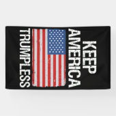 Behalt Amerika: Trumpless III Banner (Horizontal)