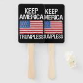 Behalt Amerika: Trumpless III Fächer (Vorne und Hinten)