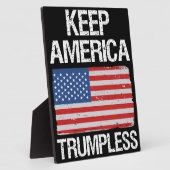 Behalt Amerika: Trumpless III Fotoplatte (Seite)