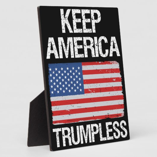 Behalt Amerika: Trumpless III Fotoplatte (Seite)