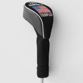Behalt Amerika: Trumpless III Golf Headcover (angewinkelt)