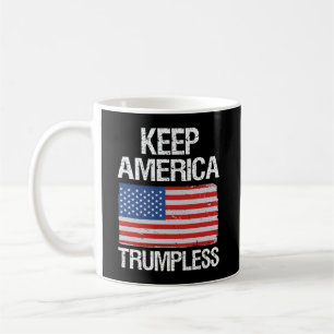Behalt Amerika: Trumpless III Kaffeetasse