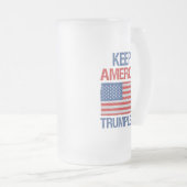 Behalt Amerika: Trumpless III Mattglas Bierglas (VorderseiteRechts)