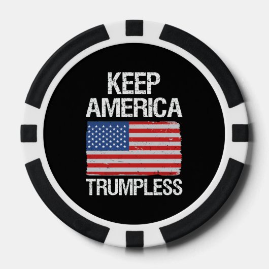 Behalt Amerika: Trumpless III Pokerchips (Vorderseite)
