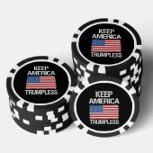 Behalt Amerika: Trumpless III Pokerchips (Stapel)
