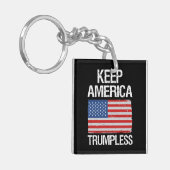 Behalt Amerika: Trumpless III Schlüsselanhänger (Vorderseite links)