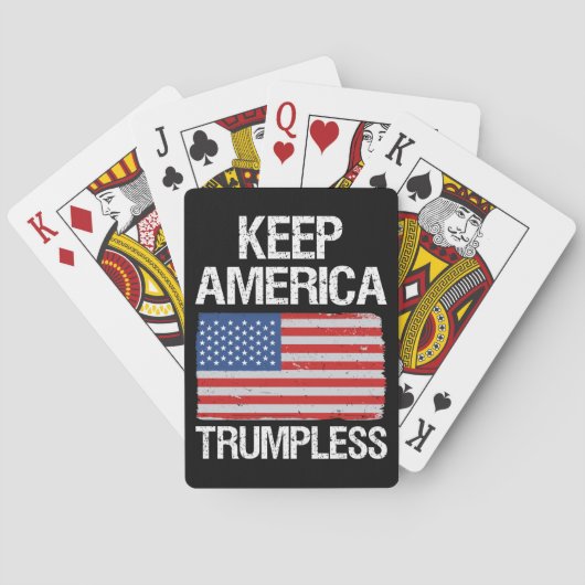 Behalt Amerika: Trumpless III Spielkarten (Rückseite)
