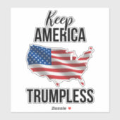Behalt Amerika - Trumpless IV Aufkleber (Blatt)