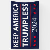 Behalt Amerika: Trumpless VII Banner (Vertikal)