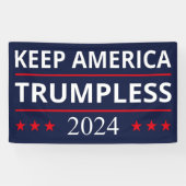 Behalt Amerika: Trumpless VII Banner (Horizontal)