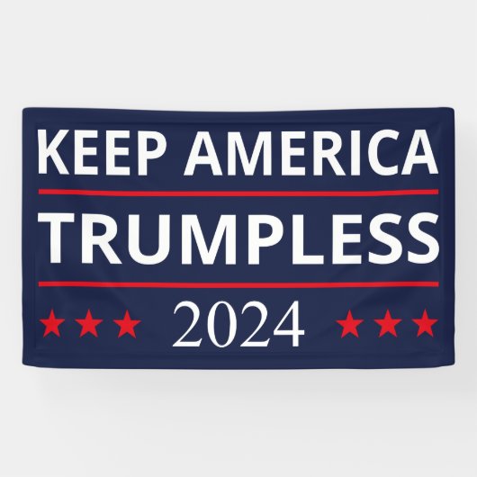 Behalt Amerika: Trumpless VII Banner (Horizontal)
