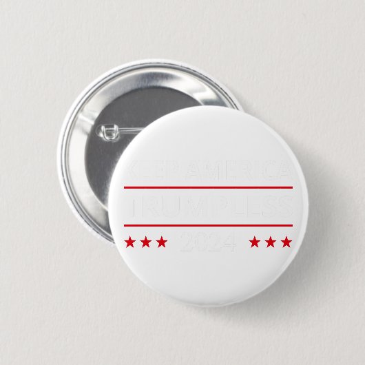 Behalt Amerika: Trumpless VII Button (Vorne & Hinten)