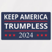 Behalt Amerika: Trumpless VII Etiketten (Design 2)