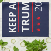 Behalt Amerika: Trumpless VII Geschirrtuch (Gefaltet)