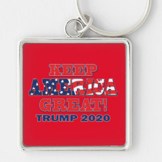 Behalt Amerika wieder groß Trump 2020 Schlüsselanhänger