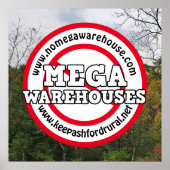 Behalt Ashford Rural | Keine Mega Warehouse Poster (Vorne)