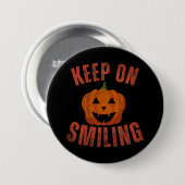 BEHALT AUF DEM KLEINEN HALLOWEEN GESCHENK BUTTON (Vorne & Hinten)