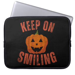BEHALT AUF DEM KLEINEN HALLOWEEN GESCHENK LAPTOPSCHUTZHÜLLE