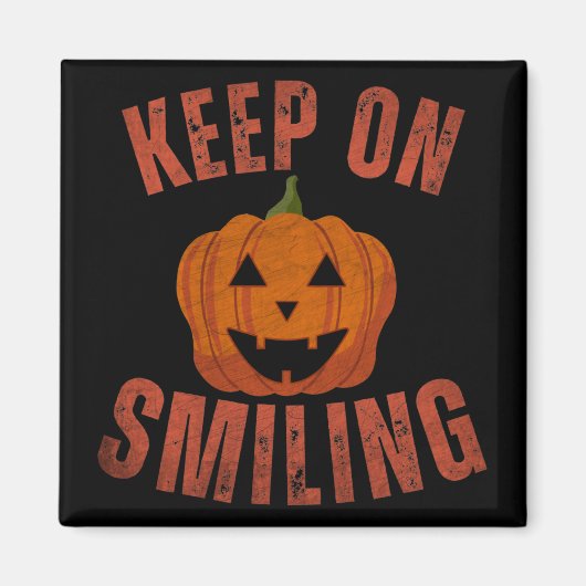 BEHALT AUF DEM KLEINEN HALLOWEEN GESCHENK MAGNET (Vorne)