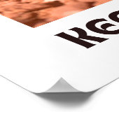 Behalt auf dem Weg zur Inspiration-Verkleidung der Poster (Ecke)