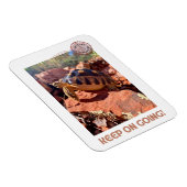 Behalt auf dem Weg zur Inspirationscoddiwoming-Tor Magnet (Rechte Seite)