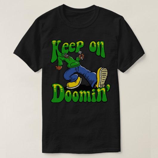 Behalt auf Doomin T-Shirt (Design vorne)
