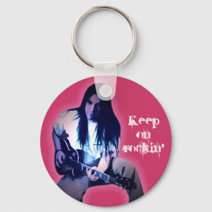 Behalt auf Felsen' Schlüsselanhänger