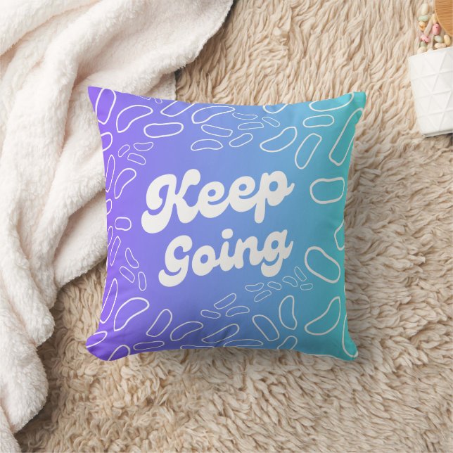 Behalt auf Inspiration Kissen (Decke)