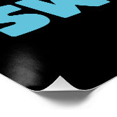 Behalt auf Kawaii Whale Poster (Ecke)