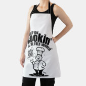 Behalt auf Kochkunst in der freien Welt Schürze (InSitu)