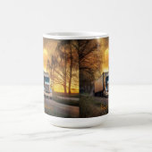 Behalt auf LKW Kaffeetasse (Mittel)