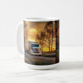 Behalt auf LKW Kaffeetasse (Vorderseite Links)