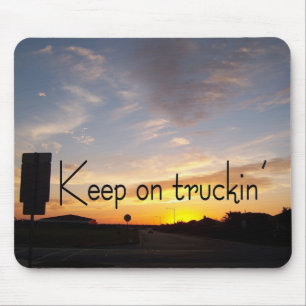 Behalt auf LKW Mousepad