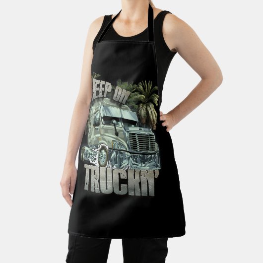 Behalt auf LKW-Sattelschlepper Schürze (InSitu)