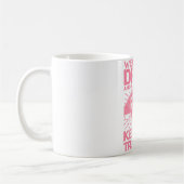 Behalt auf LKWing 18 Wheeler Pink Kaffeetasse (Links)