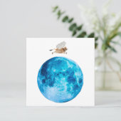 Behalt auf Notecard Feiertagskarte (Stehend Vorderseite)