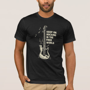 Behalt auf Rockin im Freien T - Shirt