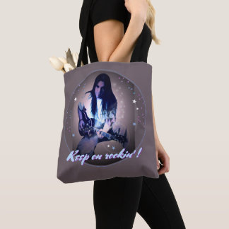 Behalt auf Rockin'! Tragetasche Tasche