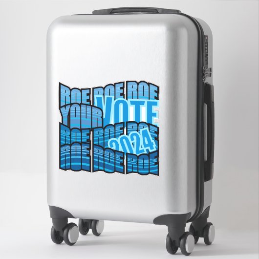 BEHALT AUF ROWING - ROE ROE ROE ROE IHRE STIMME AUFKLEBER (Koffer)